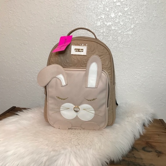 Betsey Johnson Handbags - Betsy Johnson Backpack 🎒 with 🐰 bunny face